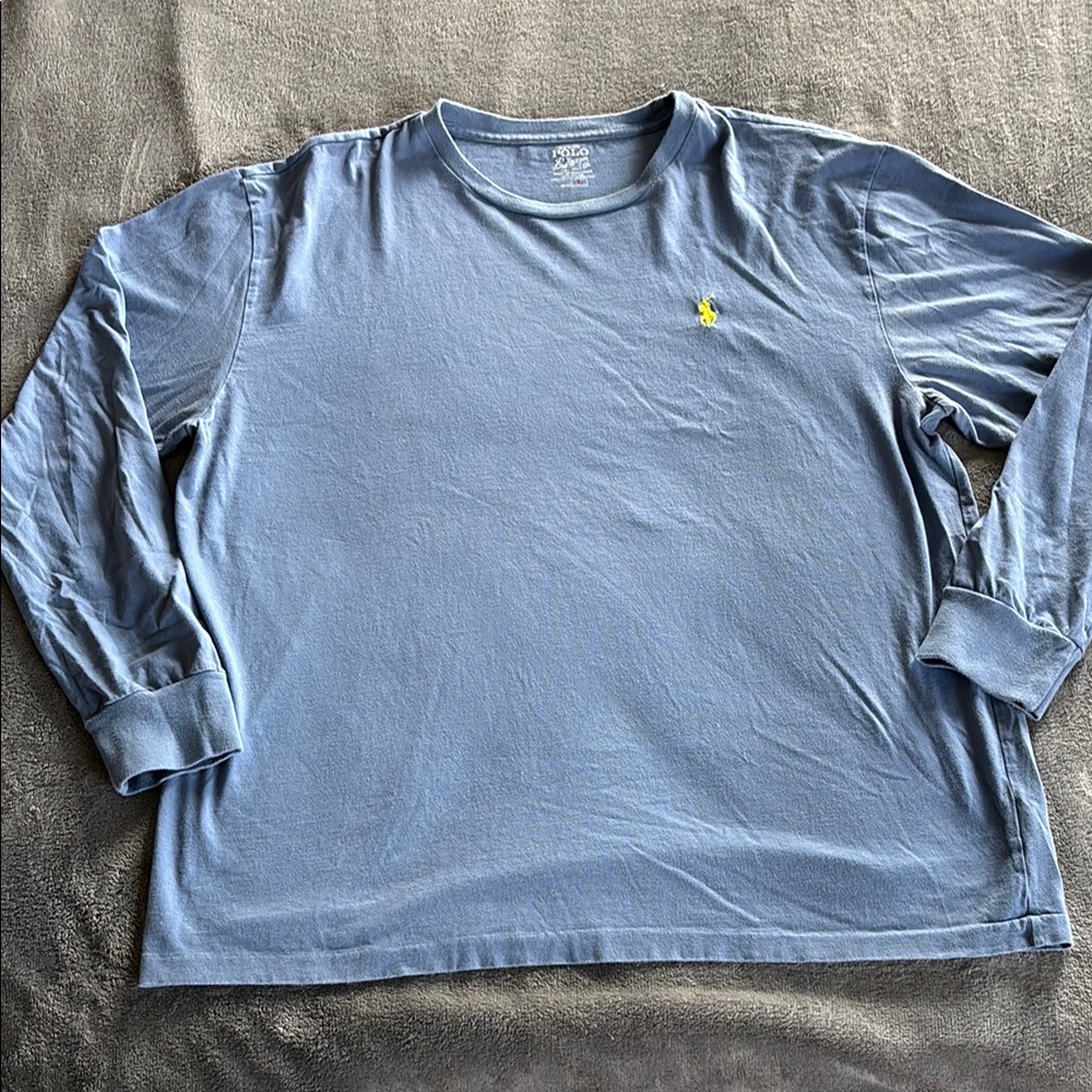 Polo by Ralph Lauren Blue Long Sleeve Tee